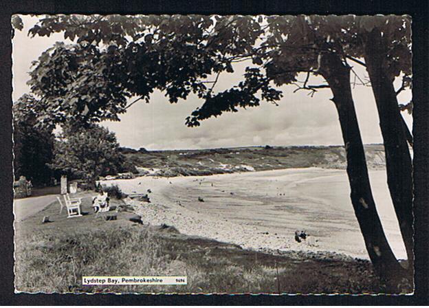 RB 617 - Real Photo Postcard - Lydstep Bay Near Tenby Pembrokeshire Wales - Pembrokeshire