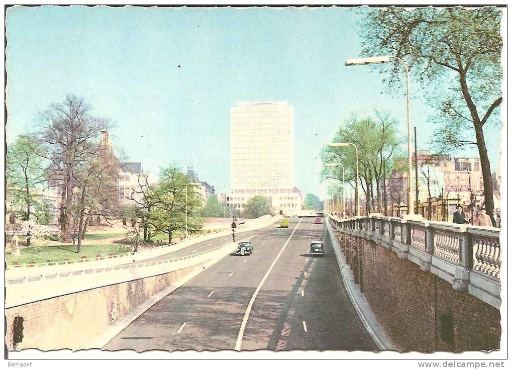 BRUXELLES .. BOULEVARD DU JARDIN BOTANIQUE ET P. S. BUILDING - Avenues, Boulevards