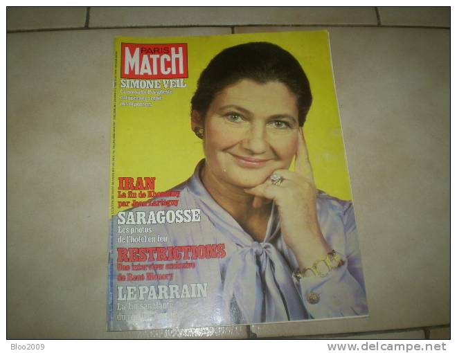 PARIS MATCH   1979  NUMERO 1574 - Gente