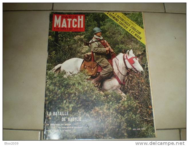 PARIS MATCH   1959  NUMERO 539 - People