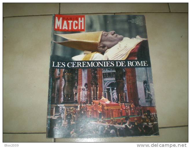 PARIS MATCH   1963  NUMERO 740 - Gente