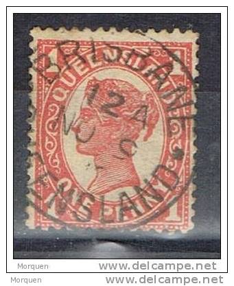 Lote 2 Sellos QUEENSLAND , Yvert Num 71, 76 º - Used Stamps