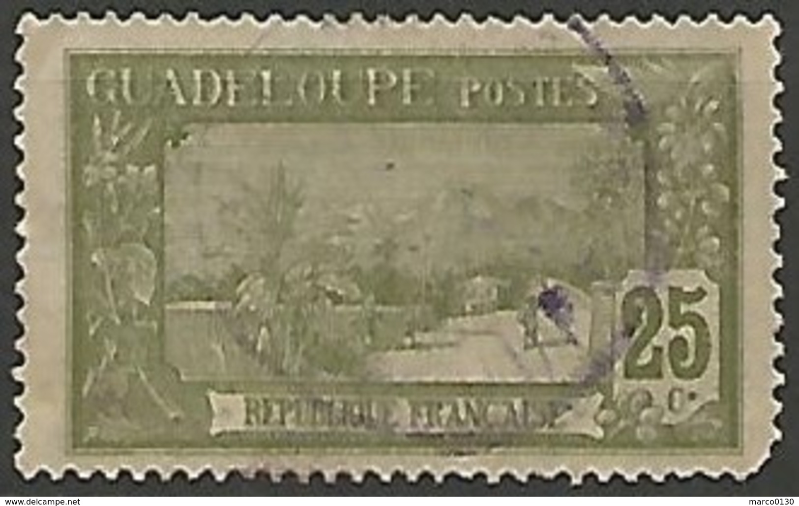 GUADELOUPE N° 81 OBLITERE - Used Stamps