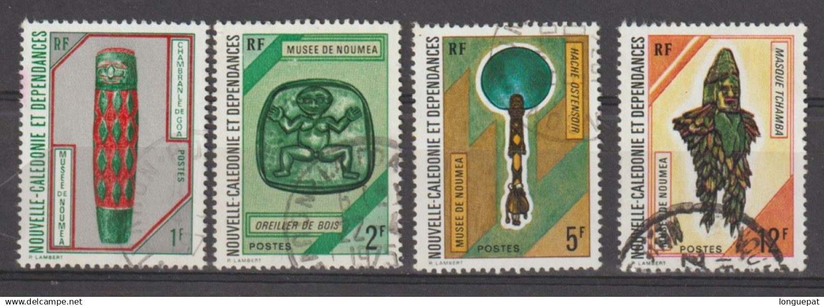 NOUVELLE-CALEDONIE : Chambranle De Goa - Musée De Nouméa -Polychromes - Used Stamps