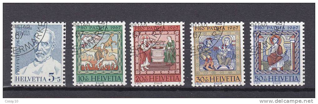 1967 PP   N°133 à 137  OBLITERES        CATALOGUE  ZUMSTEIN - Used Stamps