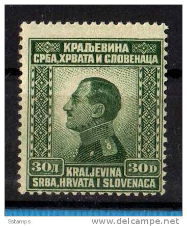 1924 JUGOSLAVIJA JUGOSLAWIEN DEFINITIVE LEGER HINGED - Ungebraucht