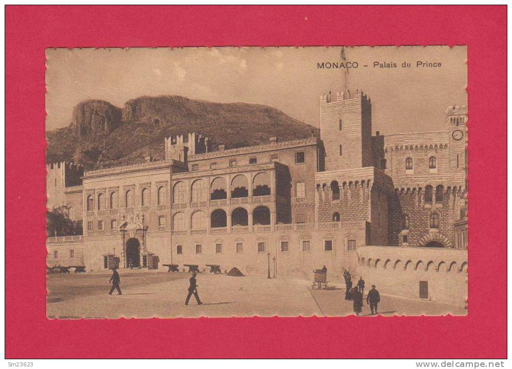Monaco (AA123)  Palais Du Prince - 1922 - - Fürstenpalast