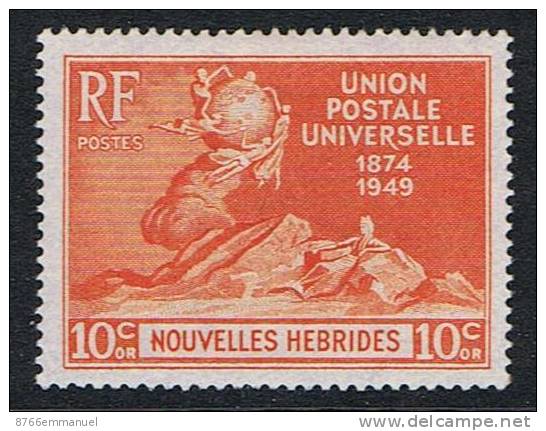 NOUVELLES-HEBRIDES N°136/139 N* Très Légère Trace U.P.U. - Unused Stamps