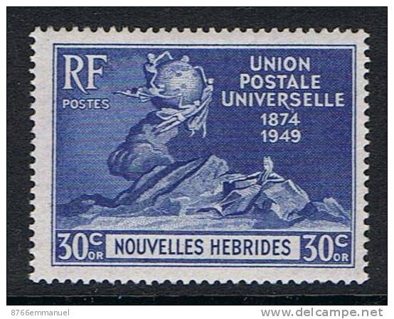 NOUVELLES-HEBRIDES N°136/139 N* Très Légère Trace U.P.U. - Unused Stamps
