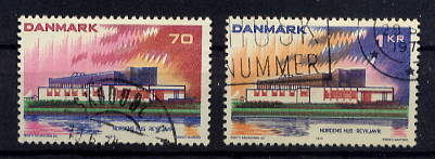 Dänemark 545/6 O - Oblitérés