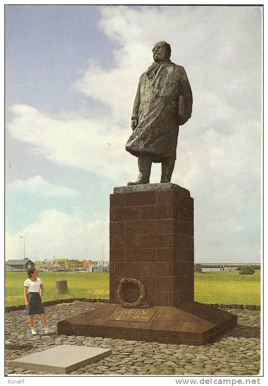 CP De WIERINGEN " Den Oever , Dr Ing Lely , Monument " . " . - Den Oever (& Afsluitdijk)