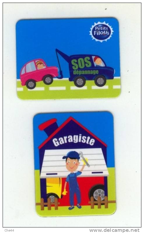 2 Magnets "Petit Filous" Garage ! - Sports