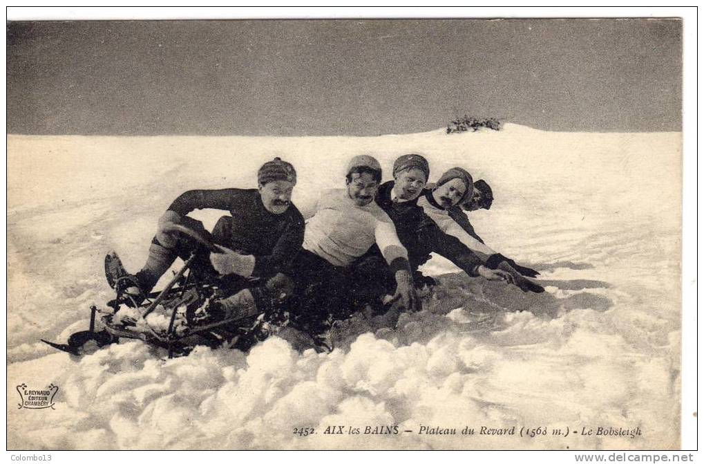 73 AIX LES BAINS PLATEAU DU REVARD LE BOBSLEIGH - Alpinisme