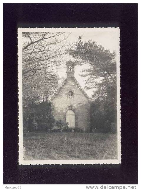 Photo Chapelle Du Chateau De Kéran , Arradon , Format 8,9 X 11,7 Cms - Arradon