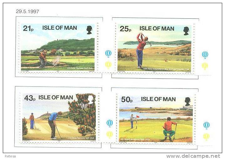 ISLE OF MAN   GOLF IN MAN  1997 ** - Golf