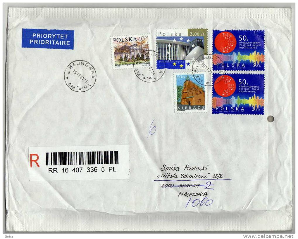 Poland / Letters / Cover / Letre / Registered Letter - Covers & Documents