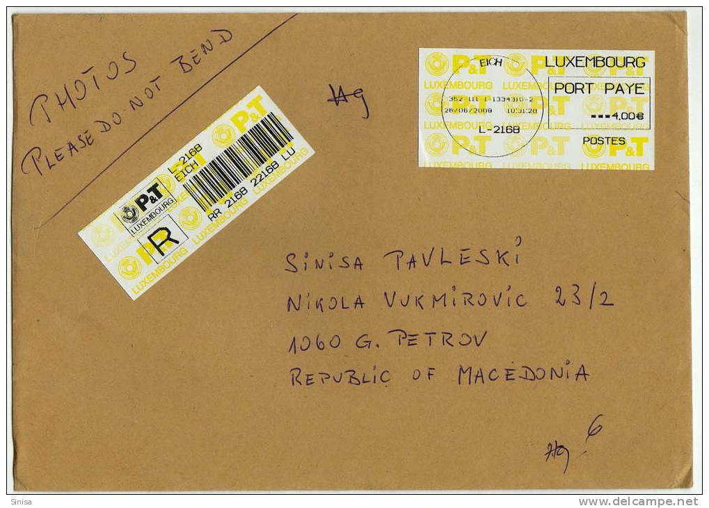 Luxembourg / Letters / Cover / Letre - Storia Postale