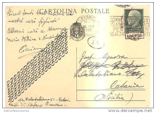 50369)cartolina Illustratoria Postale Serie Vinceremo! Spr Del 16-7-1945 - Marcophilia