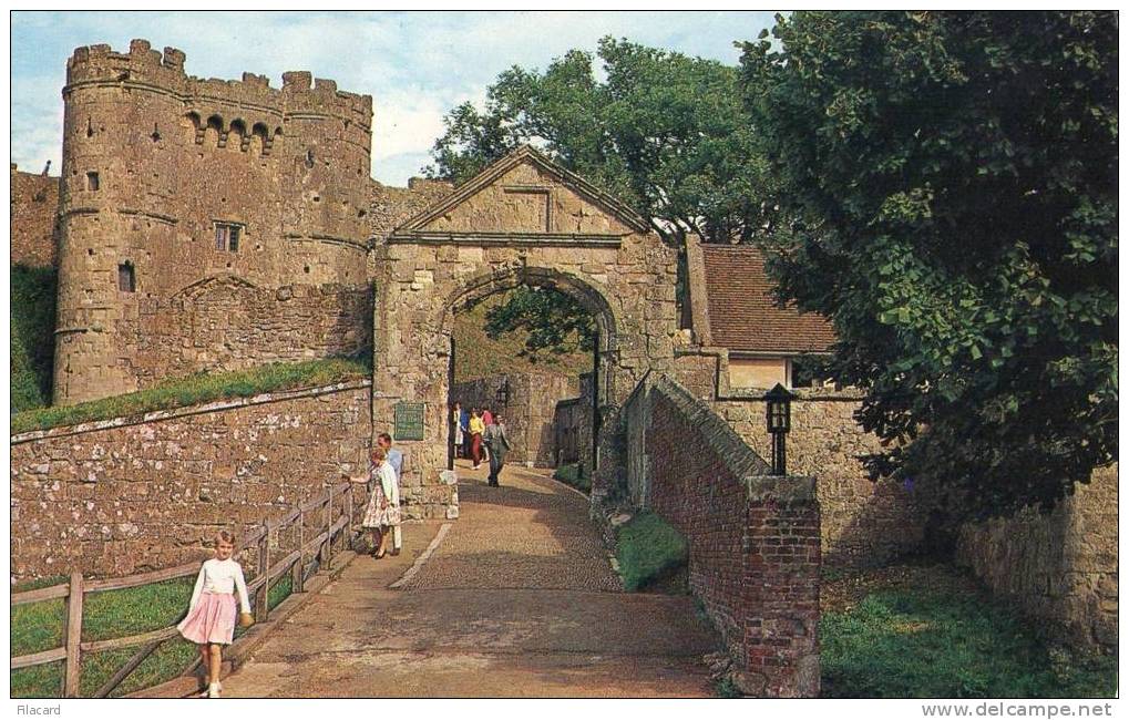 9721   Regno  Unito   Carisbrooke  Castle  I.O.W.  VGSB  1963 - Autres & Non Classés