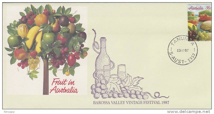 Australia-1987 Barossa Valley Vintage Festival   FDC - FDC