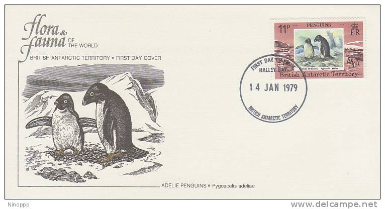 British Antarctic Territory-1979 Fauna Souvenir Cover - Altri & Non Classificati