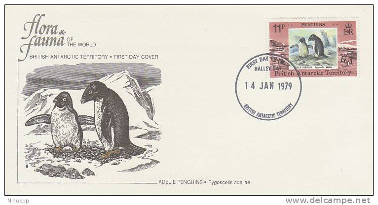 British Antarctic Territory-1979 Fauna Souvenir Cover - Other & Unclassified