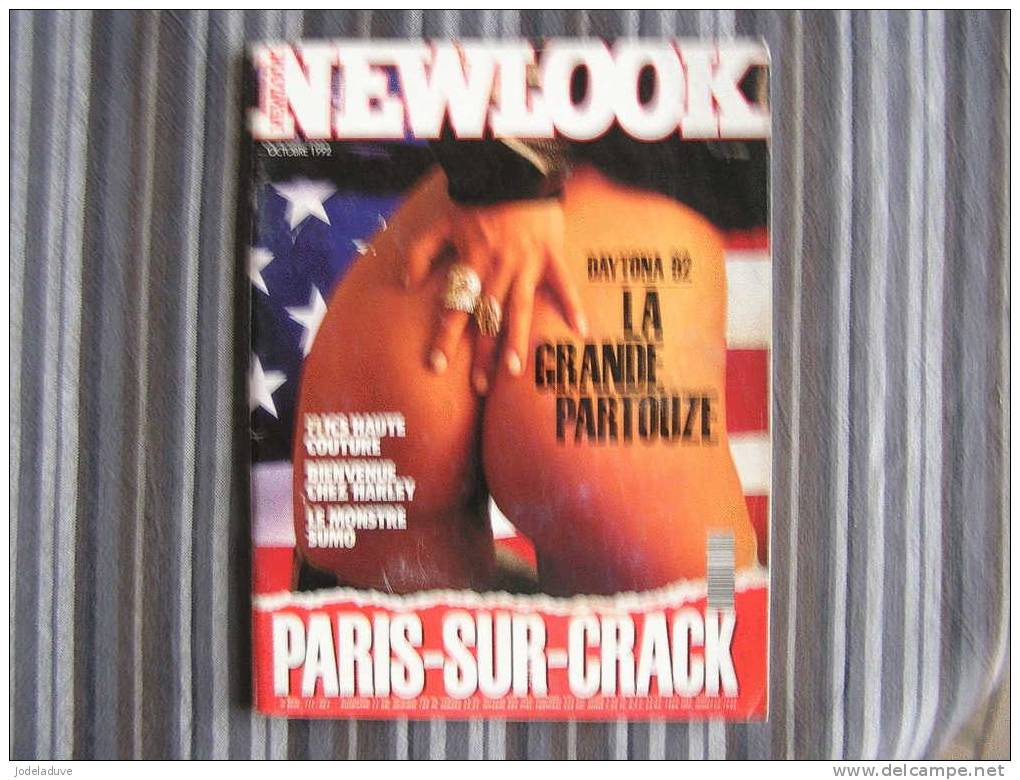 NEWLOOK N° 111 Octobre 1992 Paris Sur Crack Daytona 92 Harley Davidson Les Martyrs Du Rock Brian Jones - People
