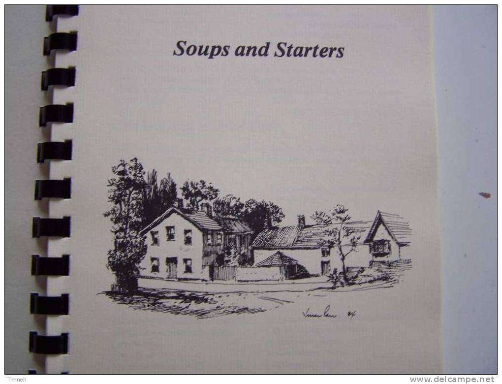 St.Mellons Village Hall Commemorative Cookery Book 1984-SOUP STARTERS MAIN COURSES CAKES DESSERTS DRINKS - British