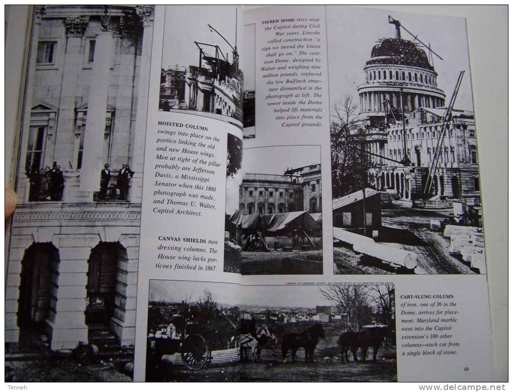 We The People-THE STORY OF THE UNITED STATES CAPITOL-brochure-1984-Historical SOCIETY- - USA