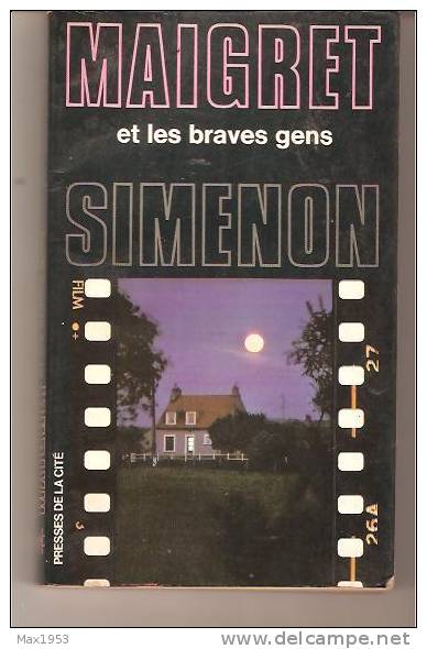 MAIGRET Et Les Braves Gens - SIMENON- N°36 - Presses De La Cité, 1980 - Simenon