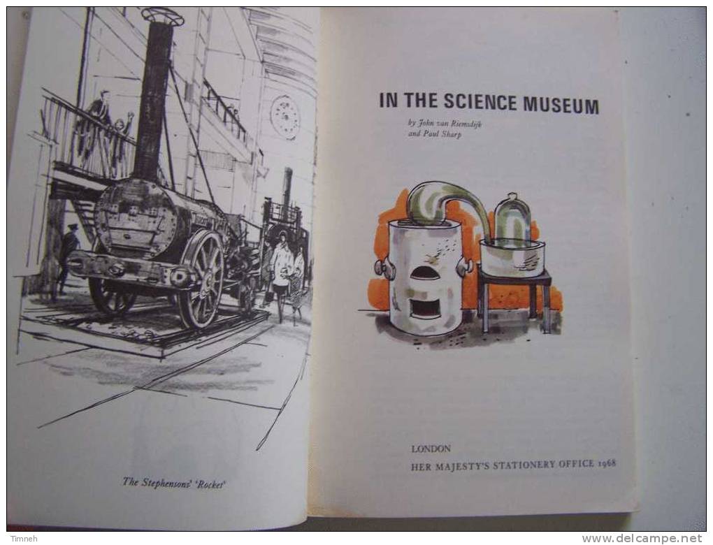 IN THE SCIENCE MUSEUM-by John Van Riemsdijk And Paul Sharp-brochure-1968 Her Majesty's Stationnary Office- - Science