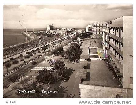 CIVITAVECCHIA ( ROMA ) LUNGOMARE - 1958 - Civitavecchia