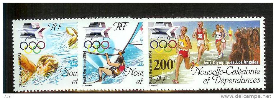 Nouvelle Calédonie PA 240; 241; 242**  Jeux OLYMPIQUES LOS-ANGELES - Unused Stamps