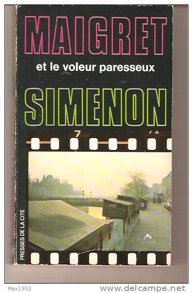 MAIGRET Et Le Voleur Paresseux - SIMENON- N°35 - Presses De La Cité, 1979 - Simenon