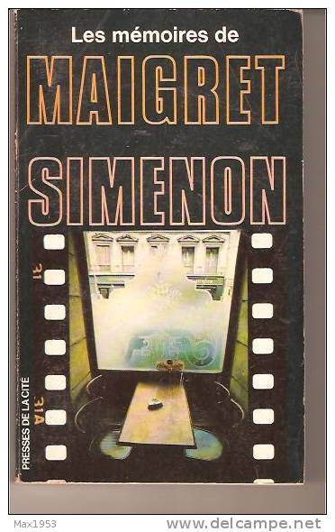 Les Mémoires De MAIGRET - SIMENON- Non Numéroté (n°4) - Presses De La Cité, 1974 - Simenon