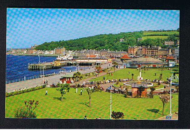 RB 620 - Postcard - The Pier Harbour & Golf Putting Green Rothsay Isle Of Bute Scotland - Bute