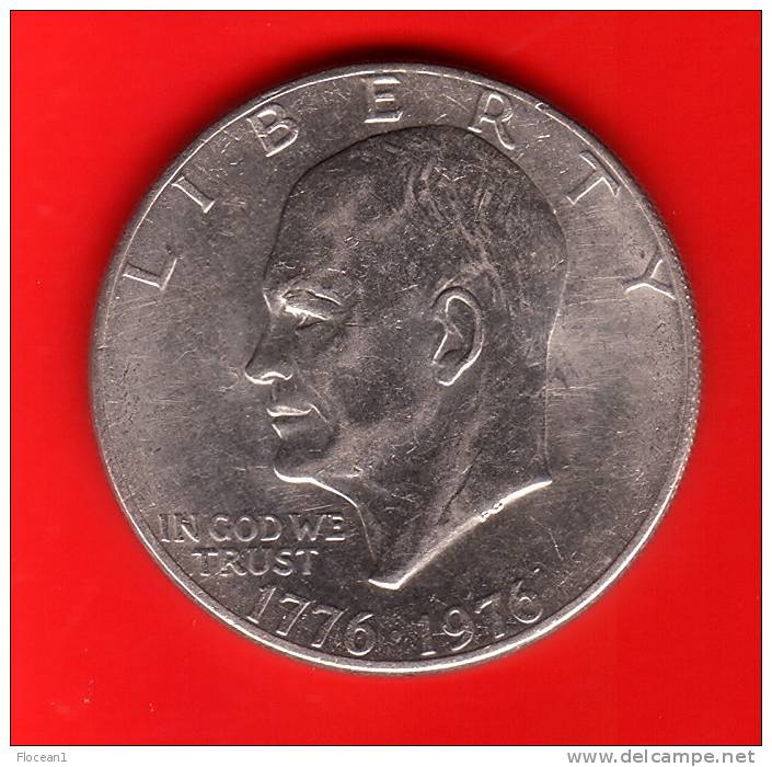 **** USA - ETATS-UNIS - UNITED-STATES - 1 DOLLAR 1976 (1876-1976) EISENHOWER **** EN ACHAT IMMEDIAT !!! - 1971-1978: Eisenhower