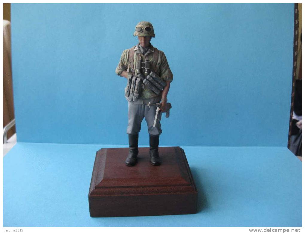 Figurine Verlinden 120 Mm Soldat Paracutiste Allemand Deuxième Guerre Mondiale & - Figuren