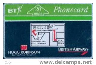 # UK_BT BTP17 Hogg Robinson- BA Club 20 Landis&gyr  17500ex Tres Bon Etat - BT Edición Privada