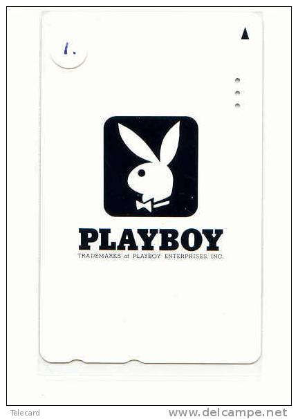 PHONECARD JAPAN * Télécarte Japon Erotique  (1)  PLAYBOY  * EROTIC * - Advertising