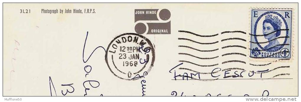 Inghilterra 1968. Cartolina Di LONDRA - The Of Parliament And Parliament Square. - Houses Of Parliament