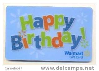 WALMART U.S.A.,  Carte Cadeau Pour Collection  VL-10671 - Cadeaubonnen En Spaarkaarten