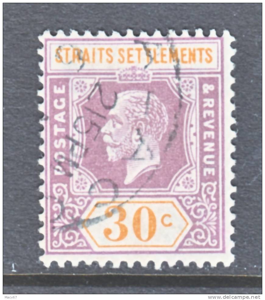 Straits Settlements 195  Type II  (o)  1921-32  Issue Wmk4  Script CA - Straits Settlements