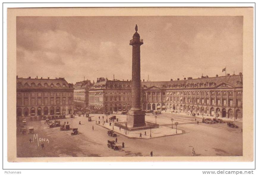 75  PARIS  Petits Tableaux  Colonne De Vendome - Lots, Séries, Collections