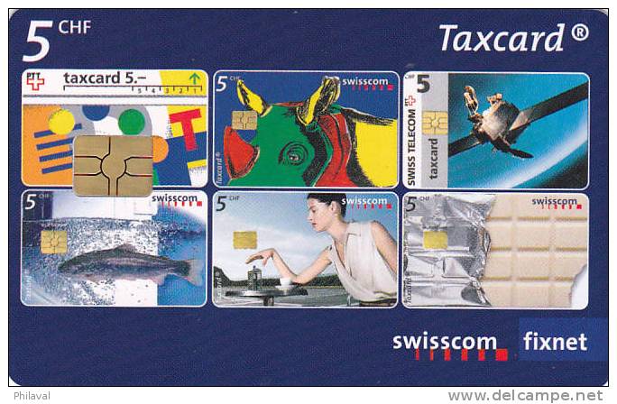 Télécarte / Taxcard Swisscom Fixnet 5 CHF - Schweiz