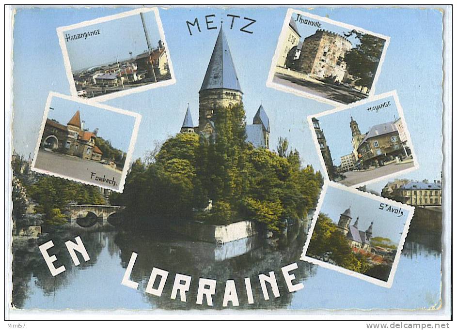 C.P.M. En Lorraine - Metz, Hagondange, Forbach, Thionville, Hayange Et Saint-Avold - Metz Campagne