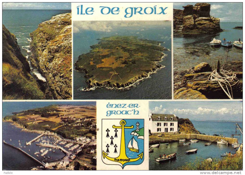 Carte Postale 56. Île De Groix Trés Beau Plan - Groix