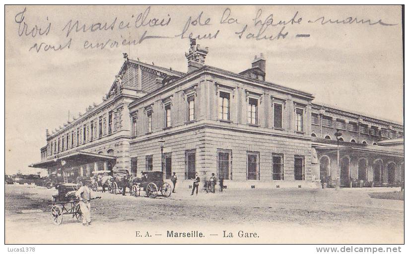 13 / MARSEILLE / LA GARE / EDIT EA - Bahnhof, Belle De Mai, Plombières