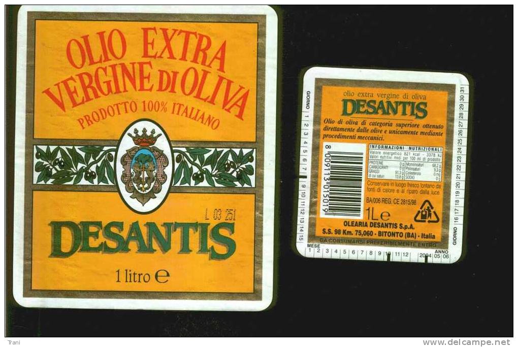 OLIO D'OLIVA DESANTIS - Altri & Non Classificati