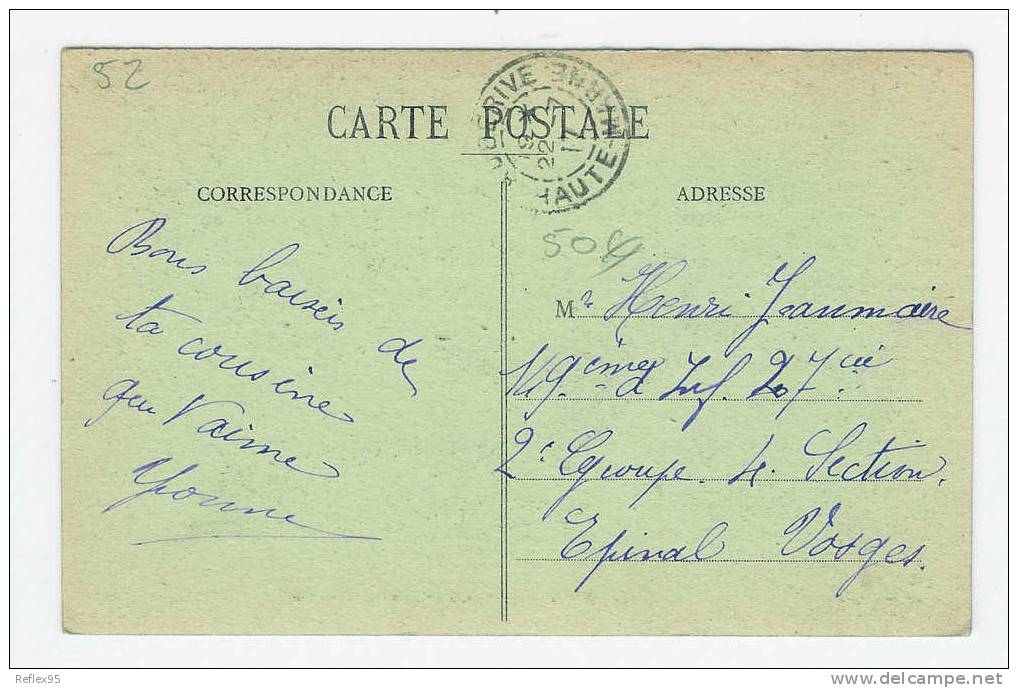 AUBERIVE - Le Défilé Des Pupilles De La Colonie (14 Juillet 1908) - Auberive